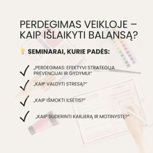 Įkelti vaizdą į galerijos rodinį, Metinė seminarų prenumerata