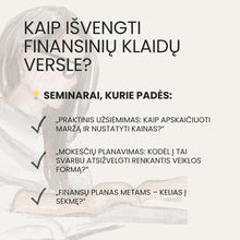 Įkelti vaizdą į galerijos rodinį, Metinė seminarų prenumerata