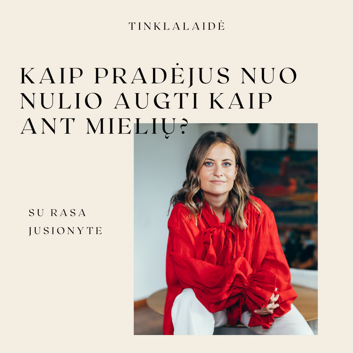 Kaip pradėjus nuo nulio augti kaip ant mielių?