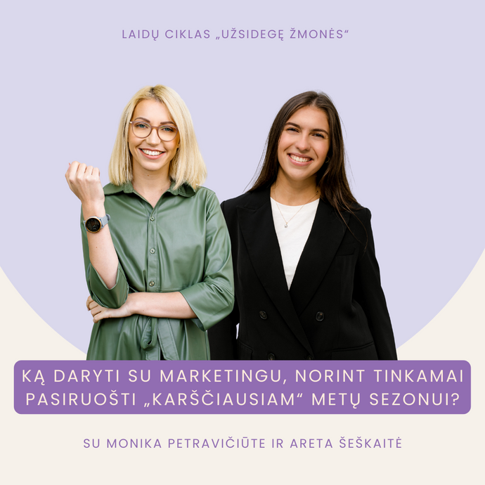 Ką daryti su marketingu, norint tinkamai pasiruošti „karščiausiam“ metų sezonui?