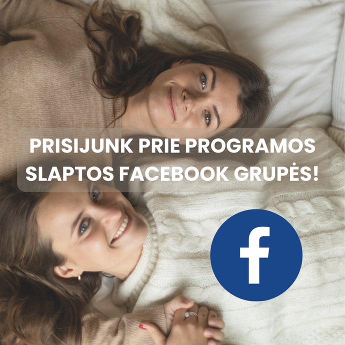 Prisijunk prie programos bendruomenės ❤️