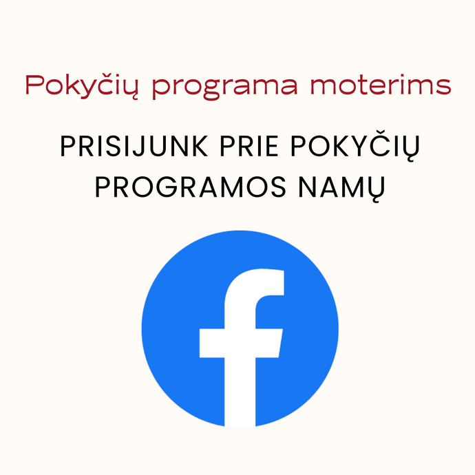Prisijunk prie programos bendruomenės ❤️