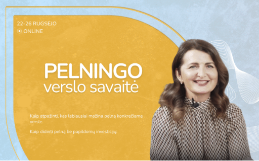 Pelningo verslo savaitė (praktinės dirbtuvės)