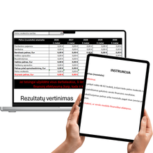 Įkelti vaizdą į galerijos rodinį, Verslo plano skaičiuoklė
